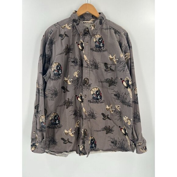 Magellan XL Gray Game Bird Turkey Hunting Shirt - Picture 8 of 8